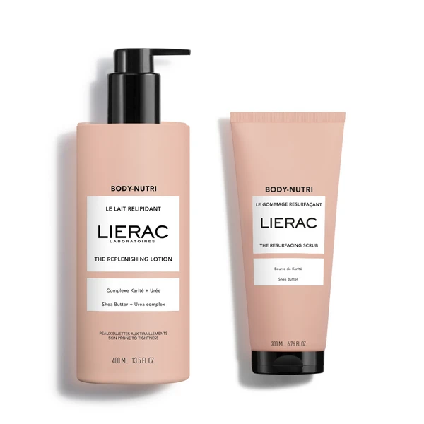 Duo The Replenishing Lotion and The Resurfacing Scrub
